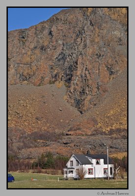 House under the mountain