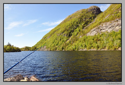 The lake Skavdalsvatnet