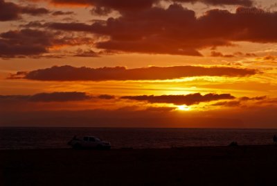 Sunset at Kekaha (in the shadow of Ni'ihau Island)