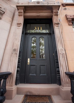 Bed-Stuy brownstone.