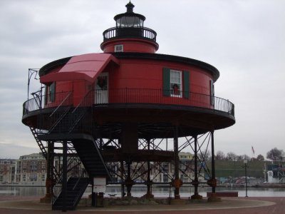 Lighthouse on the Inner Harbor.