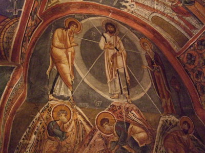 Goreme: They try to keep the number of visitors lower to protect the frescoes in the Dark Church.