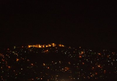 Kaldifekale or Velvet Castle on the hill over Izmir