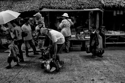 At The Malatapay Market