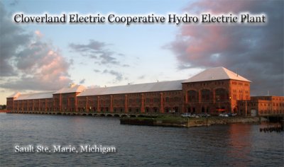 Cloverland Electric Hydro Electric Plant