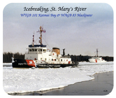 Icebreaking St. Marys River
