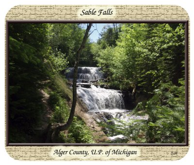 Sable Falls Framed