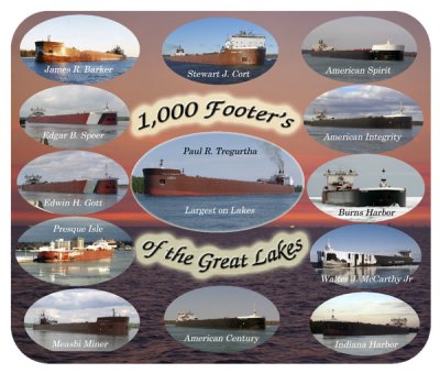1,000 footers on the Great Lakes