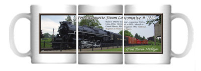 Pere Marquette Steam Engine #1223