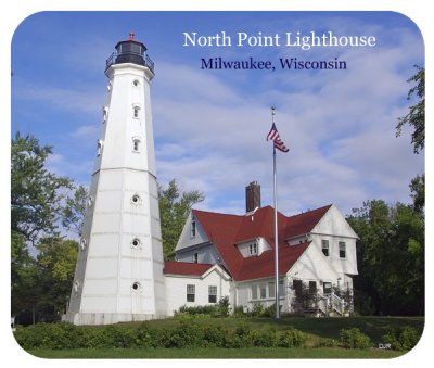 North Point Lighthouse      mouse pad