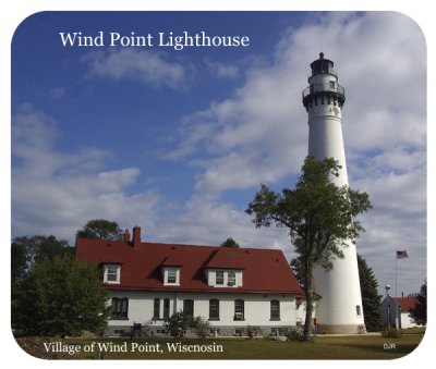 Wind Point Lighthouse      mouse pad