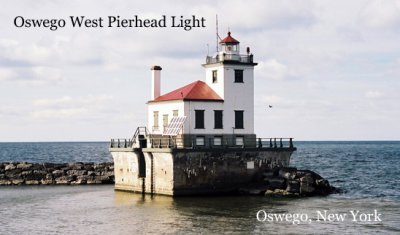 Oswego West Pierhead Light