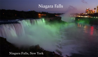 Niagara Falls at Night 1