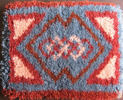 front flap of bag