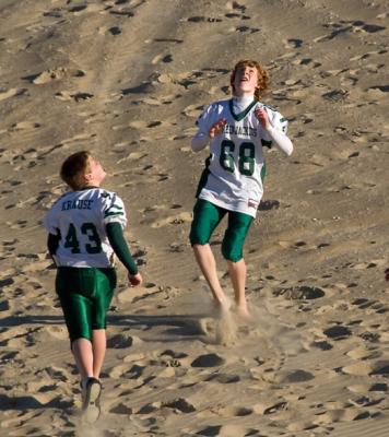 Beach football