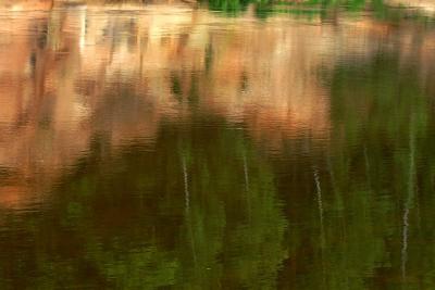 Gauja River Reflection