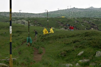 Sunday hikers on Mount Vitosha