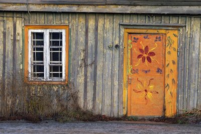 Wooden cottage