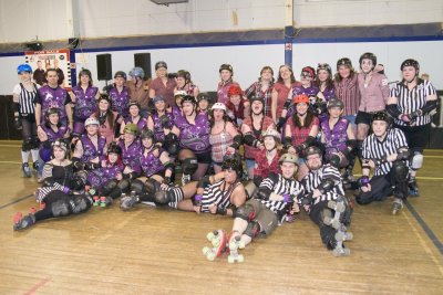 Rated PG Rollergirls vs Red Deer Belladonnas