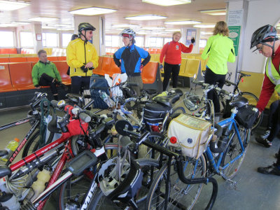 Bikes on the Ferry