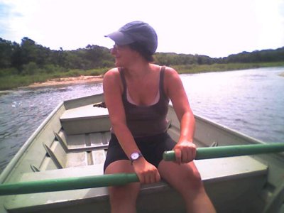 Kerith - doing all the work (Aug 2005)
