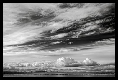 High & Low Clouds Over Bay