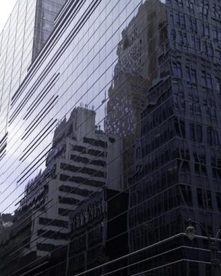 New York Reflections by bill vann