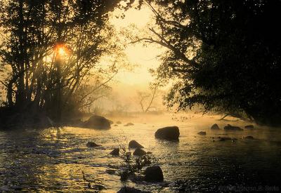 2nd Place: The Haw River by Warren Sarle