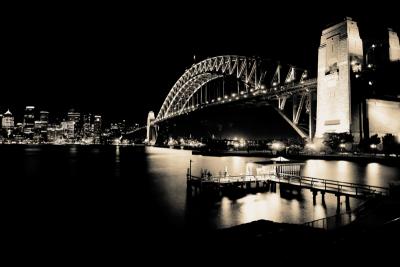 'Sydney Harbour Bridge by Night' by MHG