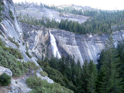 view of nevada falls