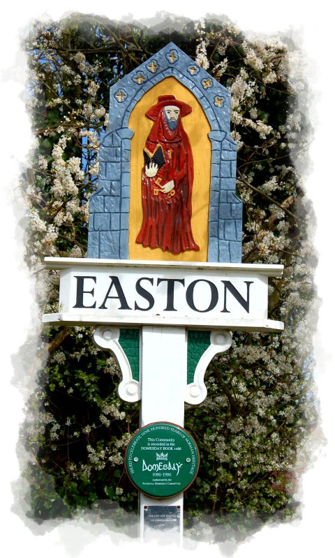 Easton Village sign