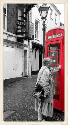 The Red Telephone box
