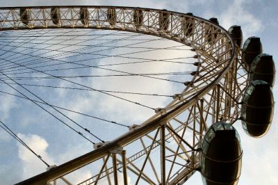 The London eye.