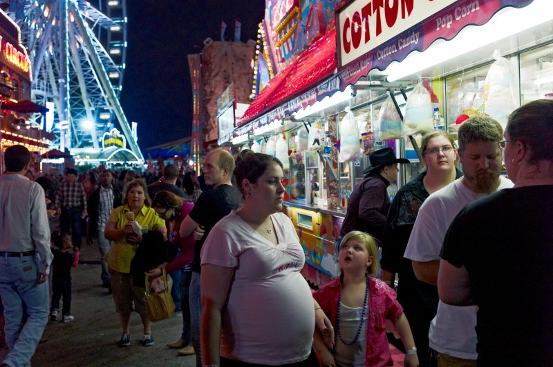 Carnival Midway crowd