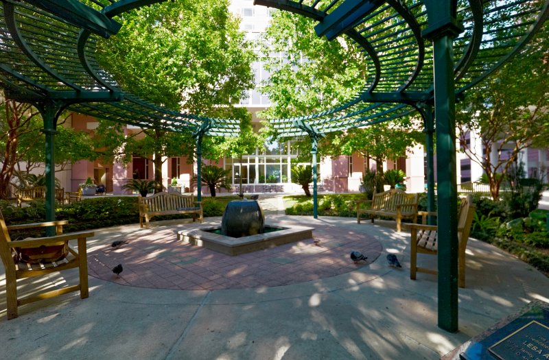 Rotary House pergola