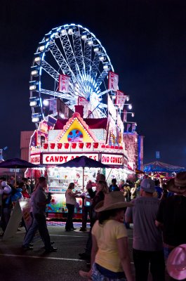 Candy Apples Sno Cones Ferris Wheel