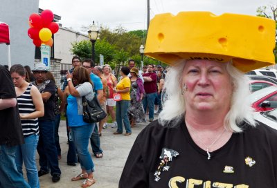 Cheese Festival Spec's cheese head