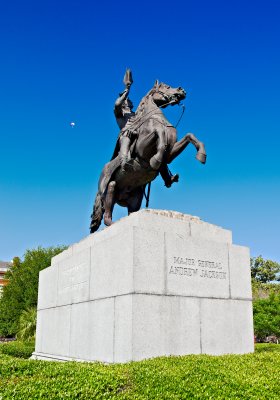 General Jackson statue Jackson Square