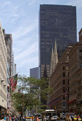Olympic Tower & St Patrick's Cathedral 02