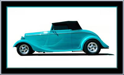 '33 Ford Cabriolet ~ ZZ Top Style!