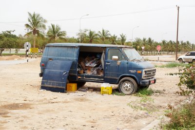 One of a Dustbin in salalah