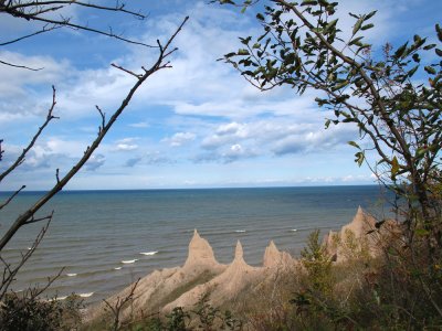 Chimney Bluffs