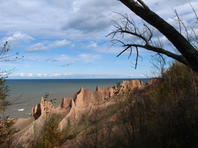 Chimney Bluffs