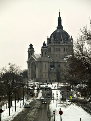 Saint Paul Cathedral from the Capitol Building