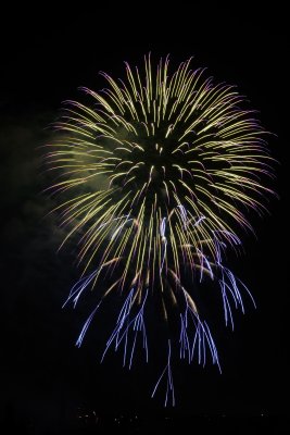 Fireworks - Shoreline Amphitheatre - July 4th 2011