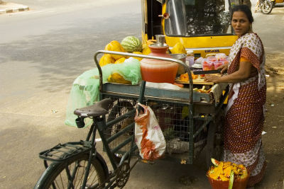Fruit stall by the roadside