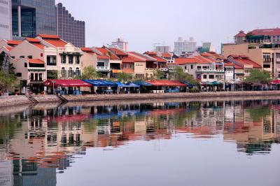Boat Quay in the morning