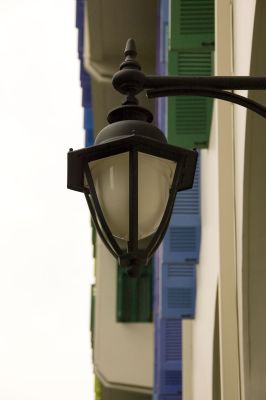 Old skool street lamp