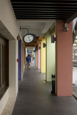 Corridor at Clarke Quay