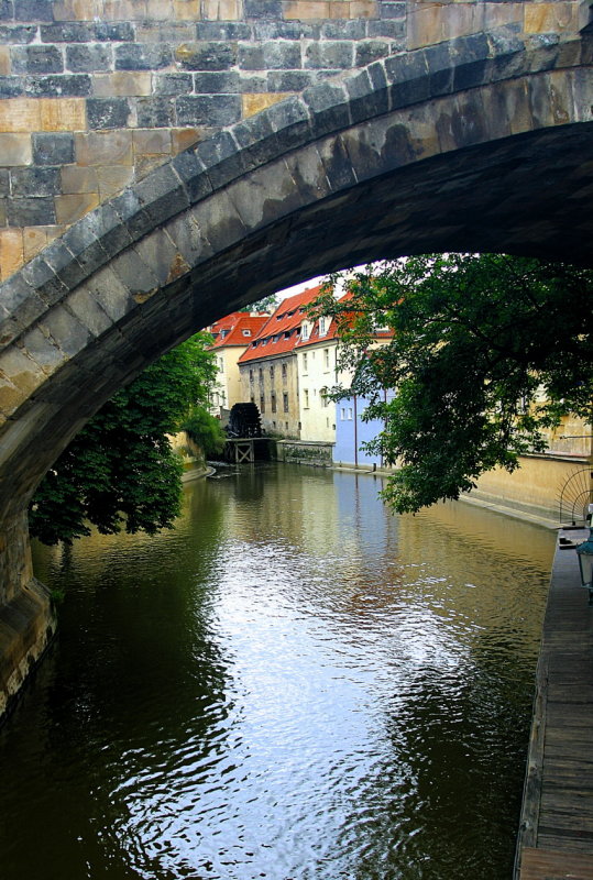 A quiet side stream in the Little Quarter